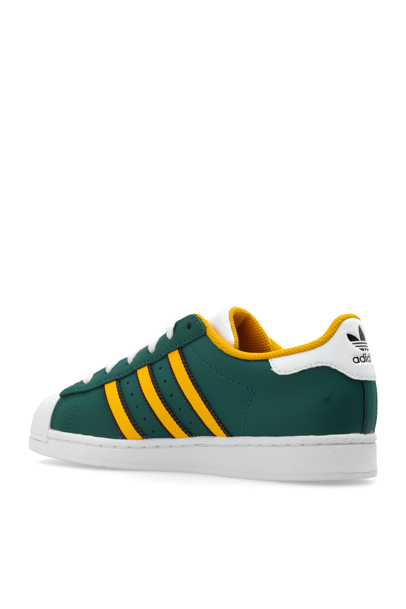 Adidas original superstar on sale green